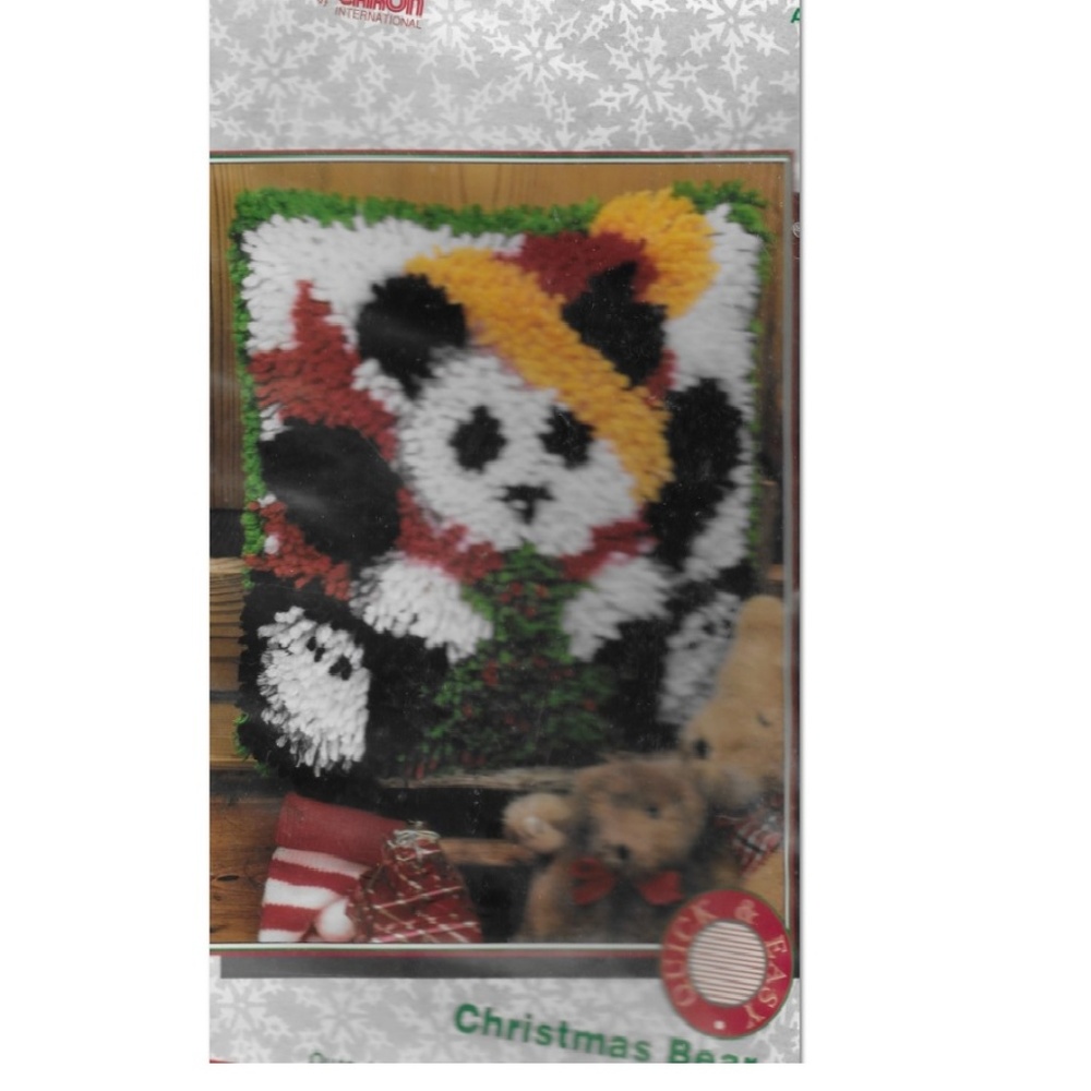 Christmas Bear Latch Hook Kit